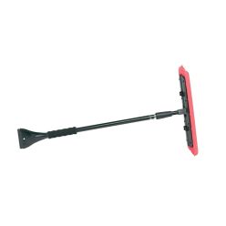 Snow Broom Extendable 51" w/ Scraper