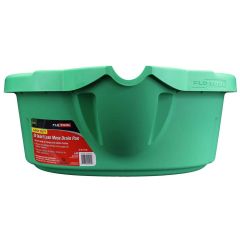 Drain Pan Plastic Green 5 Gal