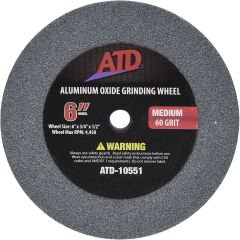 Grinding Wheel Medium 6" 1/2" Bore