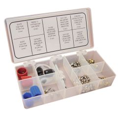 A/C System Valve Core & Cap Assortment