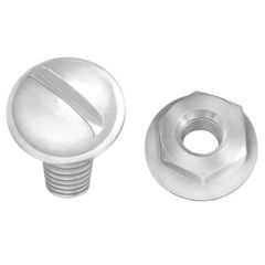 1/4-20 X 5/8 NAT.NYLON L.P. SCREW & NUT