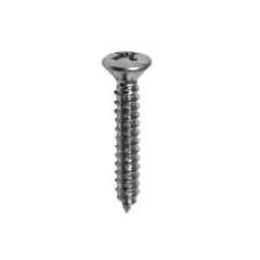 #8 X 1 PHILLIPS OVAL HEAD TAP SCREW ZINC