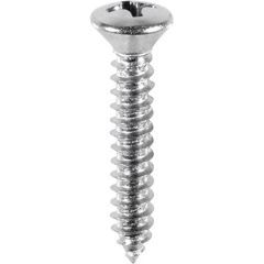 8 X 1/2 PHILLIPS OVAL HEAD TAP SCREW ZIN