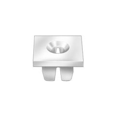 License Plate Nut Nylon Bx/50