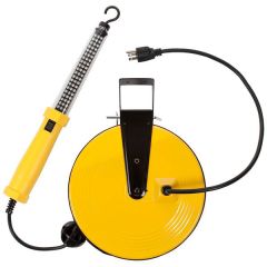 DropLight 50' LED Work Light on Reel