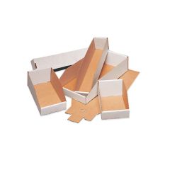 Bin Boxes White 2" x 12" x 4-1/2" Pk/25