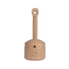 Cigarette Receptable Beige 4 Gallon