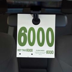 Dispatch Tag Numbers 6000 - 6999 Pk/1000