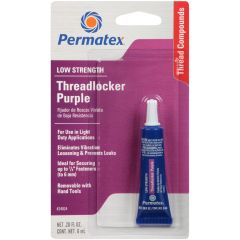 Threadlocker Purple Low Strength 6mL